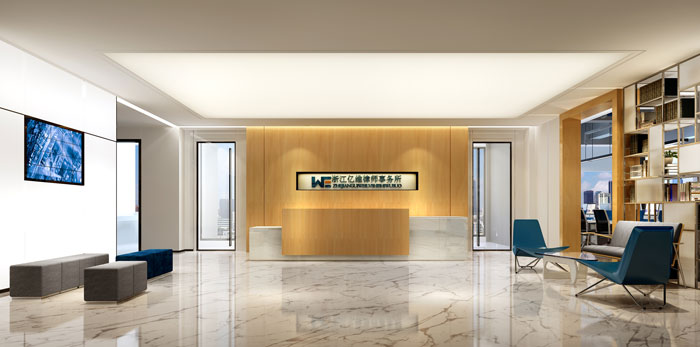 奉賢海灣580平方辦公室裝修設計