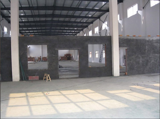 鋼結構南橋鋼結構廠房裝修施工圖片