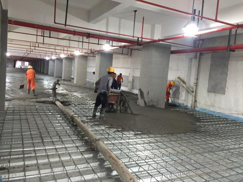 鋼結構夾層搭建施工圖片