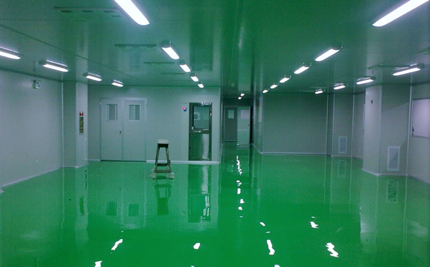 廠房環氧地坪效果圖